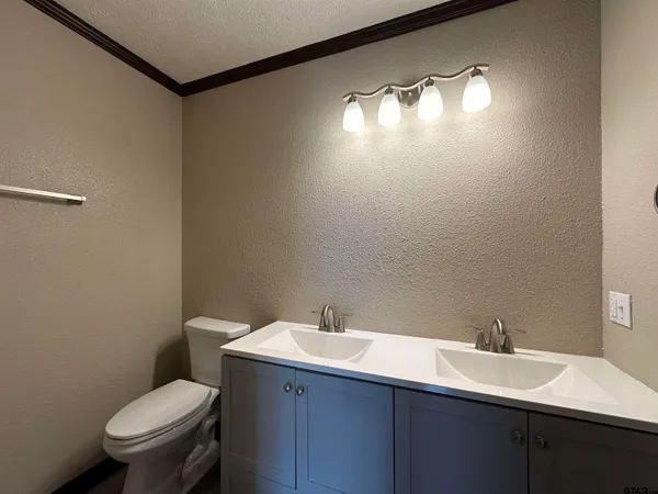 a bathroom with a sink and a toilet