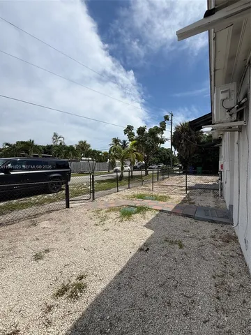 a view of outdoor space with seating