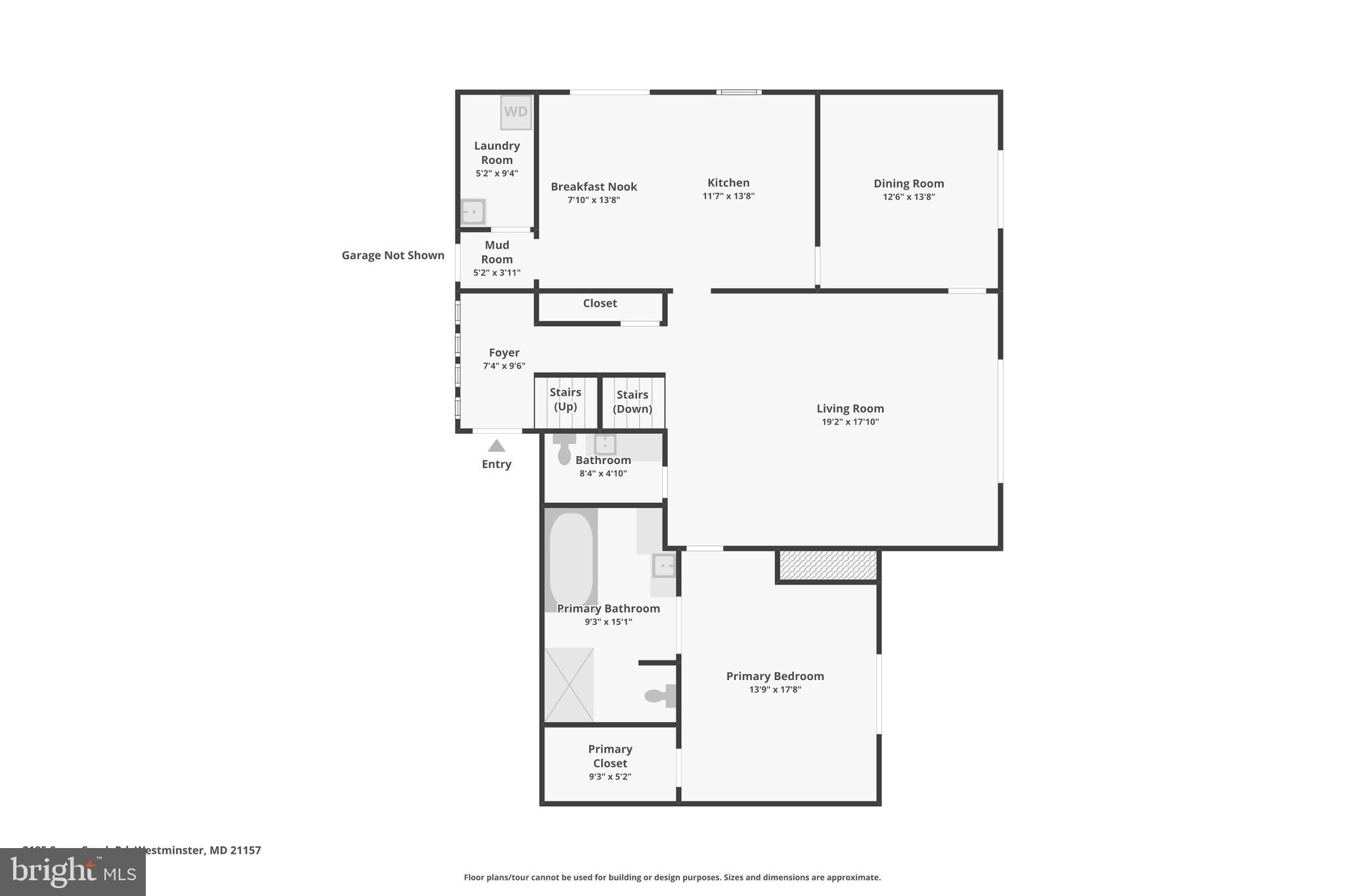 2185 Sams Creek Road Westminster, MD 21157 - Photo 55 of 56 First Floor Floorplan