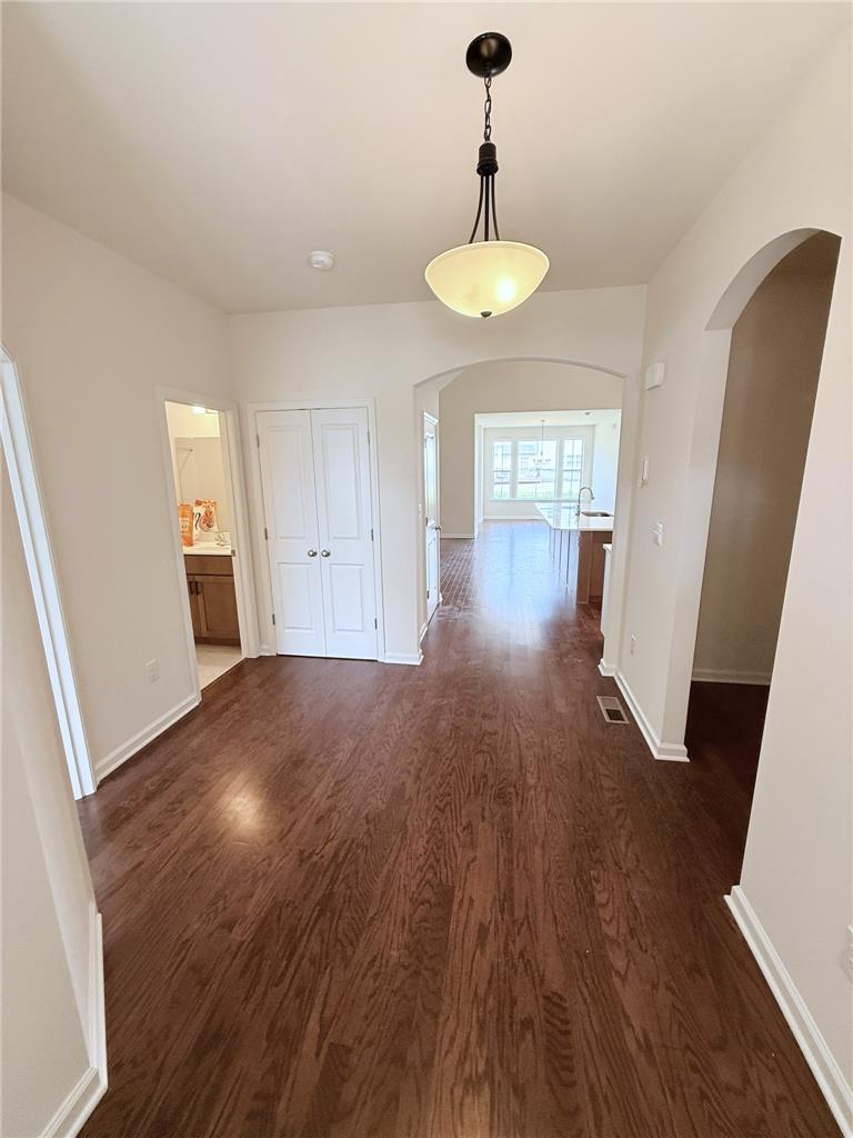 328 Abby Road, Unit LOT 15 Macungie, PA 18062 - Photo 12 of 26 Rich hardwood floors welcome guests into this beautifully appointed home.