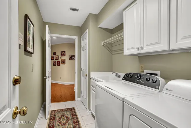 a room with storage and utility