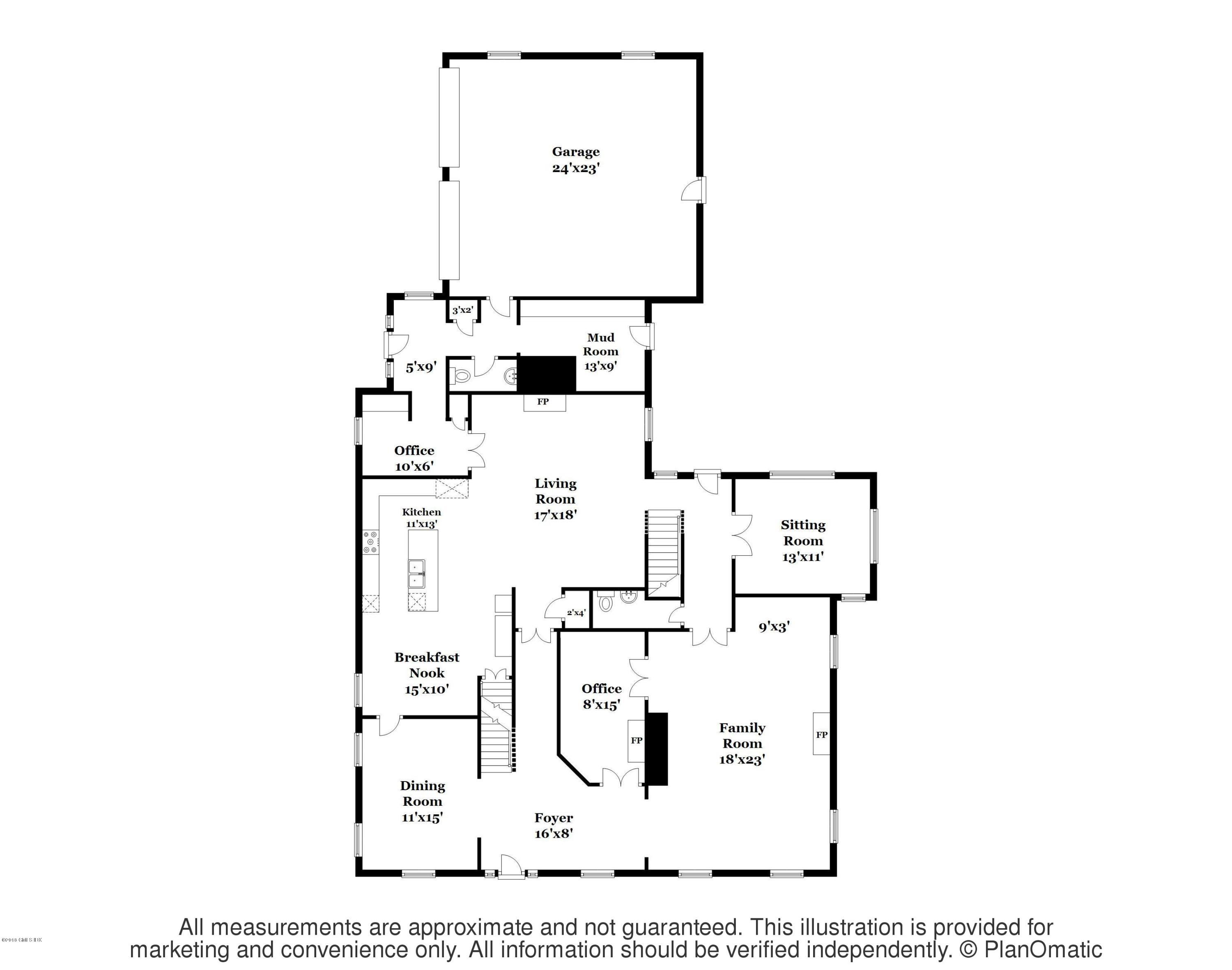 219 Riverside Avenue Riverside, CT 06878 - Photo 39 of 40 a picture of a floor plan