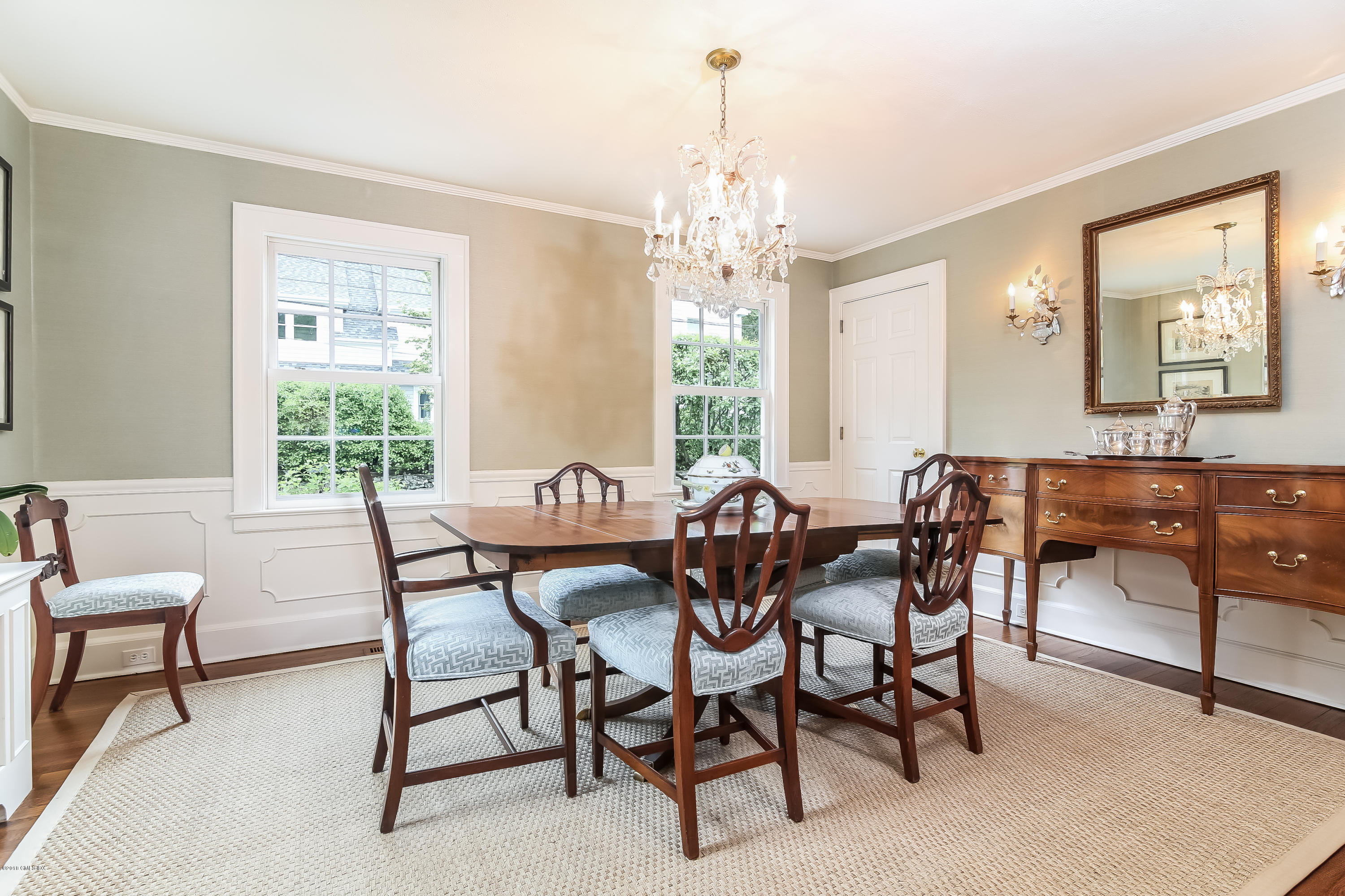 219 Riverside Avenue Riverside, CT 06878 - Photo 9 of 40 a view of a dining room with furniture window and outside view