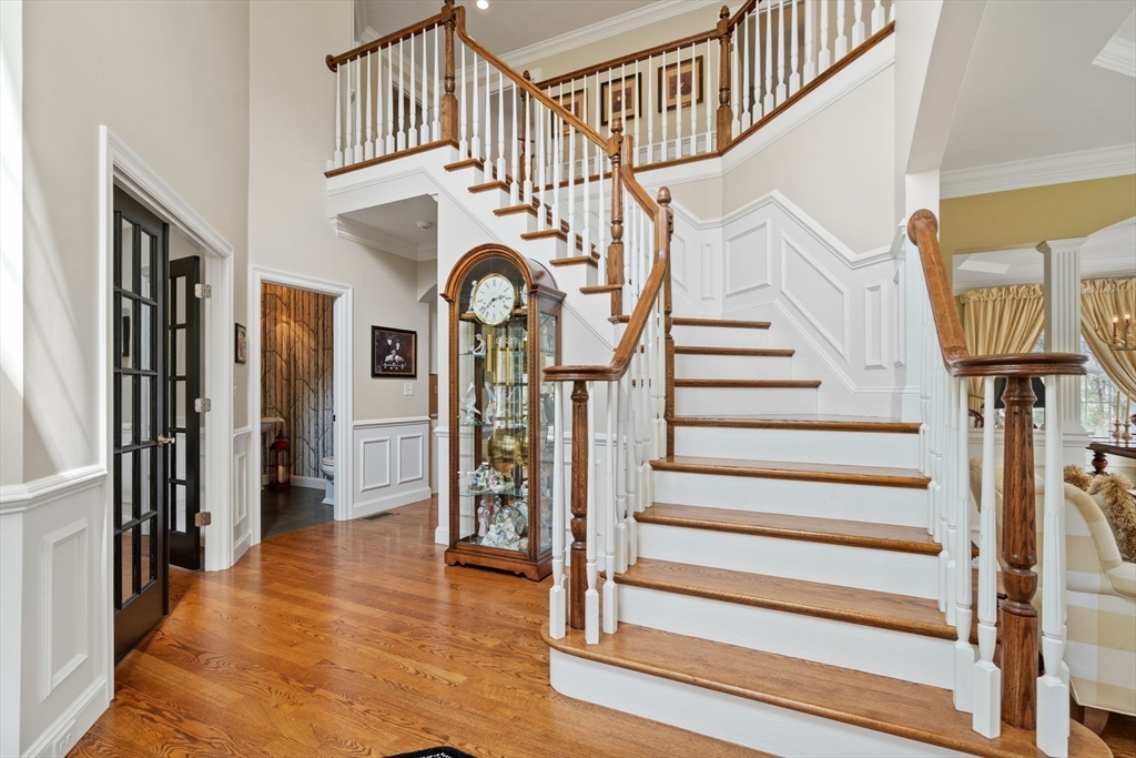 17 Applegate Road Medway, MA 02053 - Photo 3 of 42 a view of entryway and hall with wooden floor