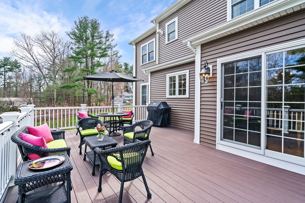 17 Applegate Road Medway, MA 02053 - Photo 38 of 42 a view of deck with seating space and wooden floor