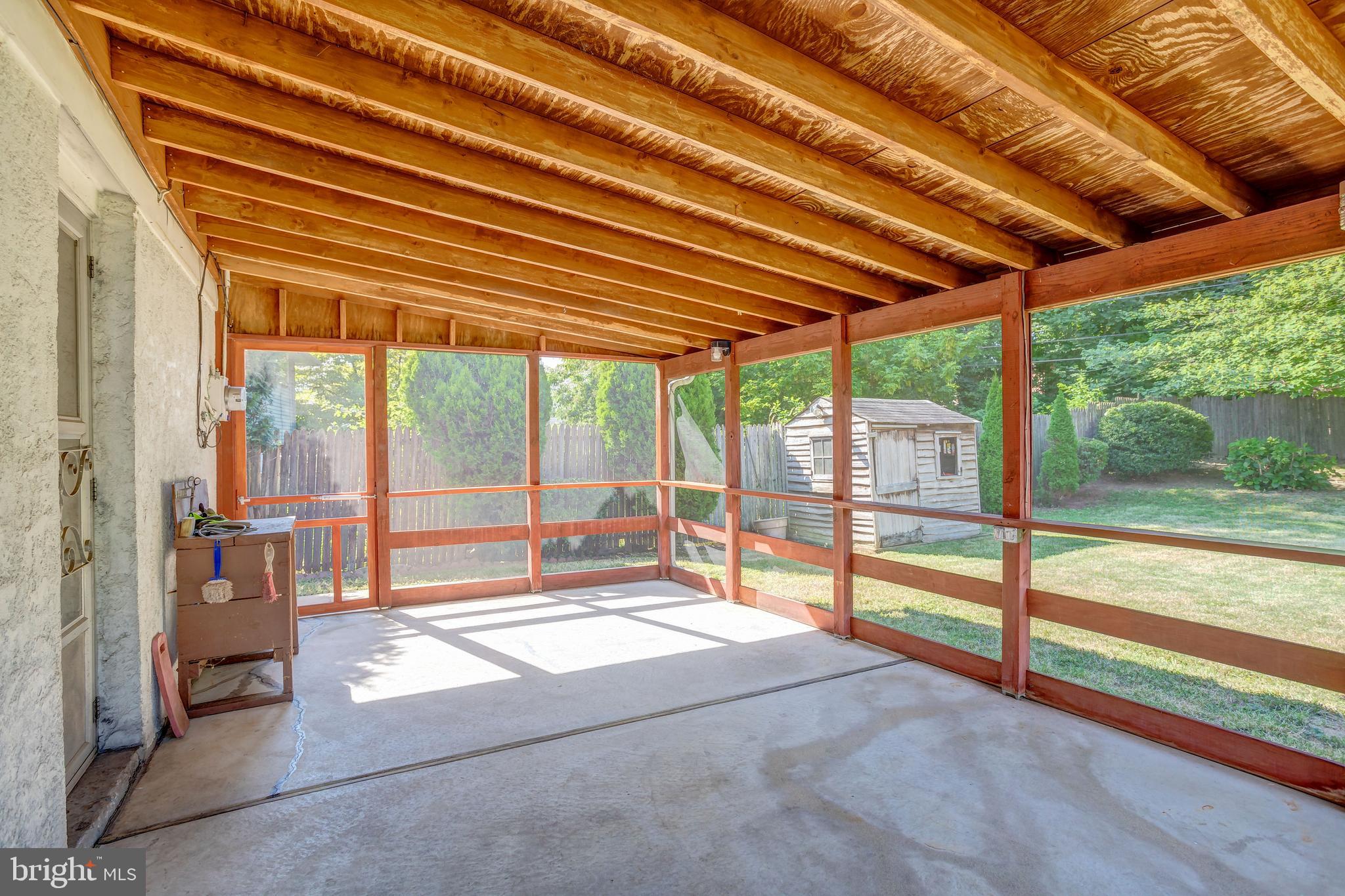 614 Wynnbrook Road Secane, PA 19018 - Photo 6 of 18 Enclosed Screened Porch