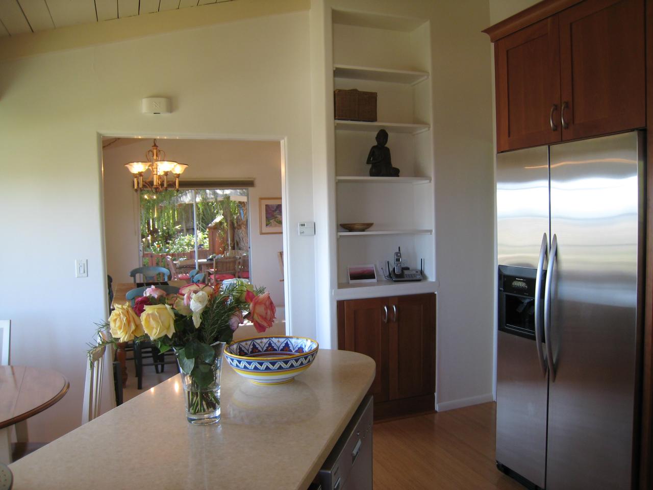 Kitchen into Dining Room