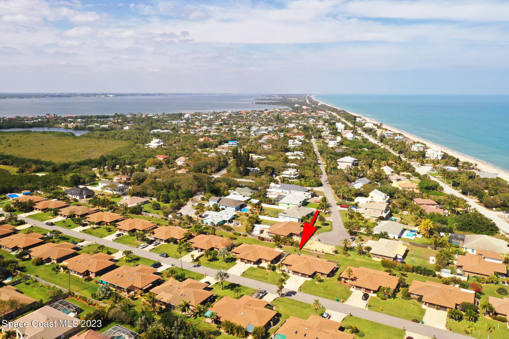 116 Normandy Place Melbourne Beach, FL 32951 - Photo 3 of 24 a view of lake