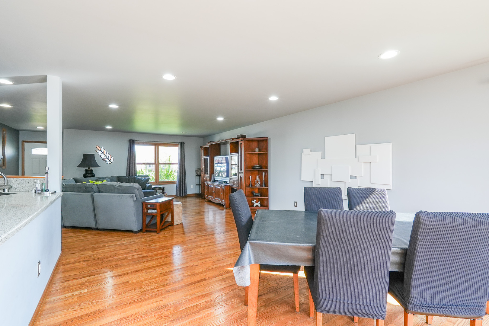 1135 Eagle Circle Bourbonnais, IL 60914 - Photo 12 of 36 a view of a dining room with furniture and window