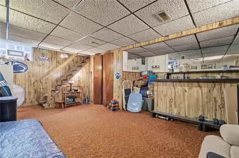 a view of storage and utility room