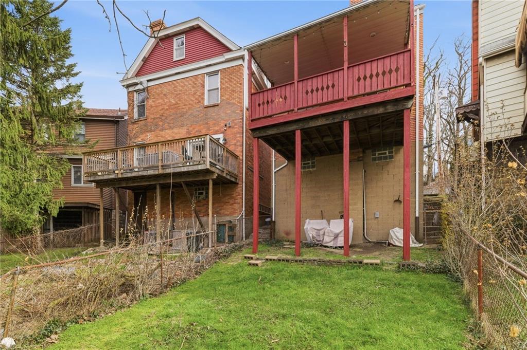 117 Overbrook Boulevard Pittsburgh, PA 15210 - Photo 25 of 30 front view of a house with a yard