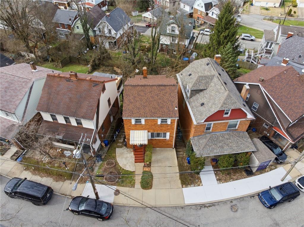 117 Overbrook Boulevard Pittsburgh, PA 15210 - Photo 28 of 30 an aerial view of multiple houses with a yard