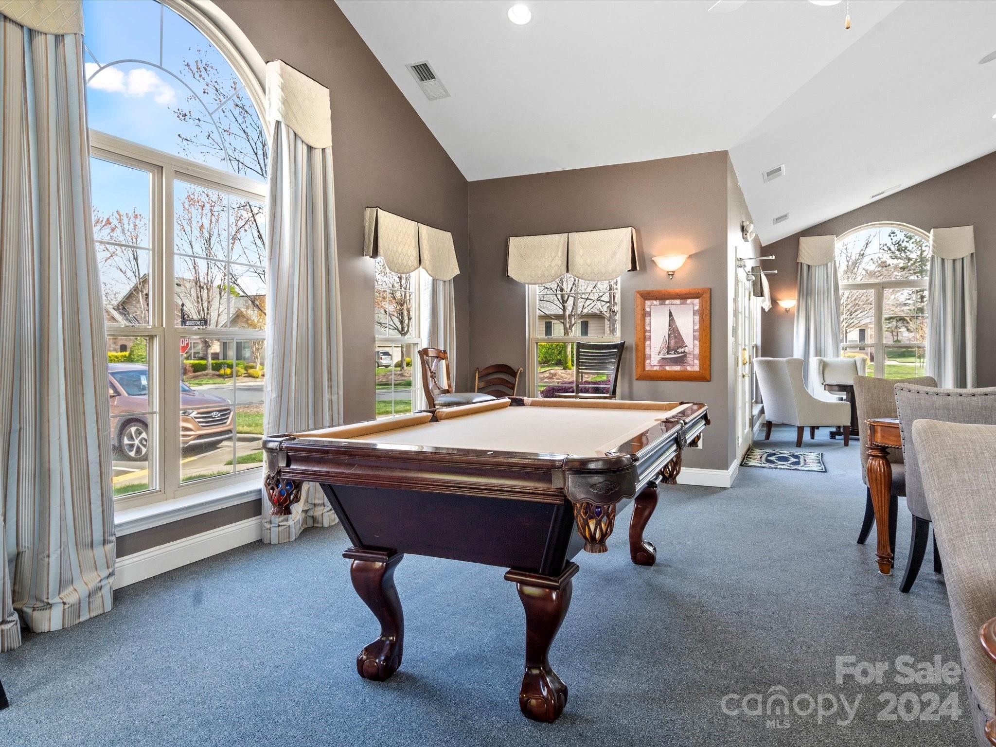 707 Ledgestone Court Fort Mill, SC 29708 - Photo 33 of 40 a room with pool table and windows