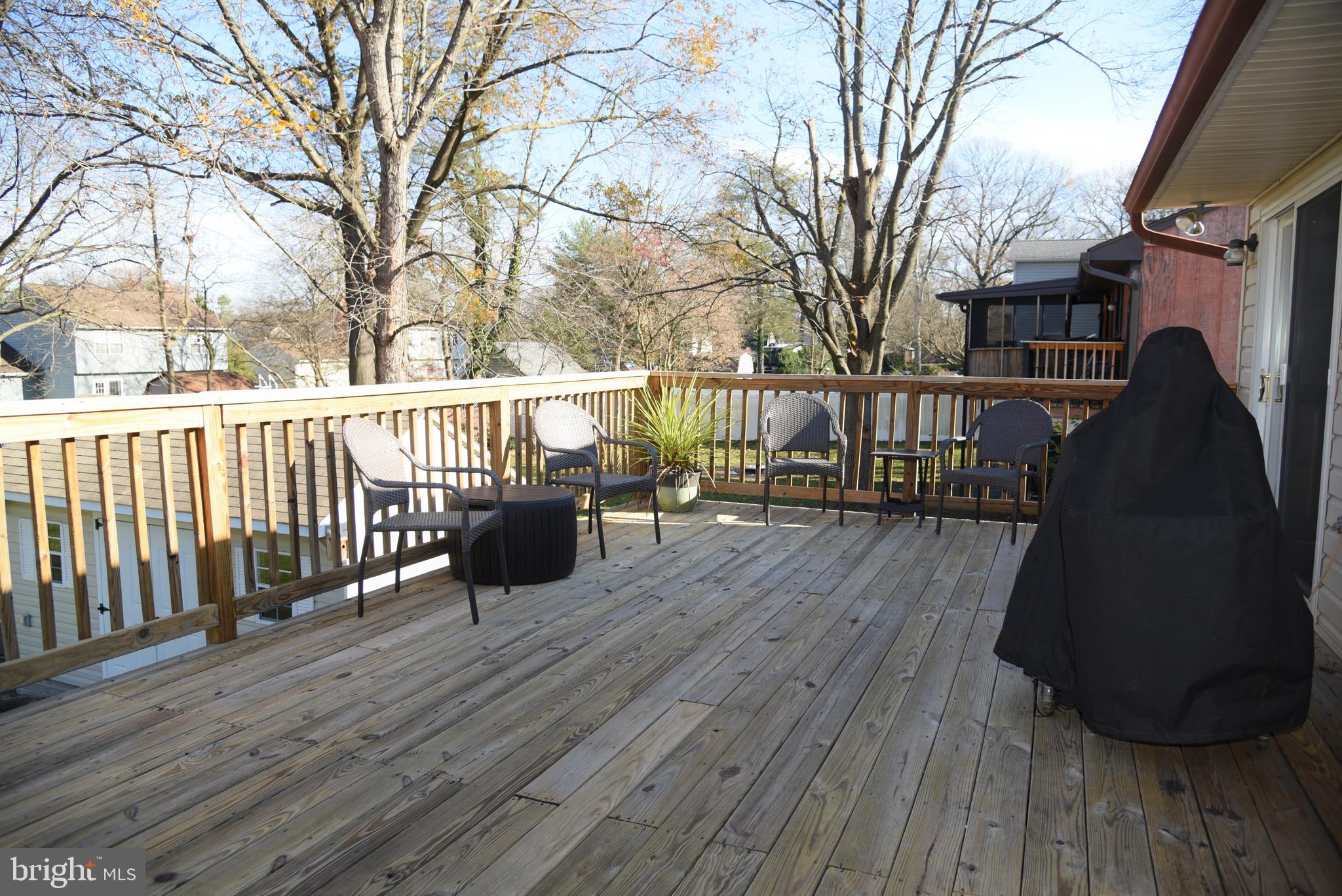 770 Rosewood Road Severn, MD 21144 - Photo 5 of 30 Deck large enough for grill and deck furniture.