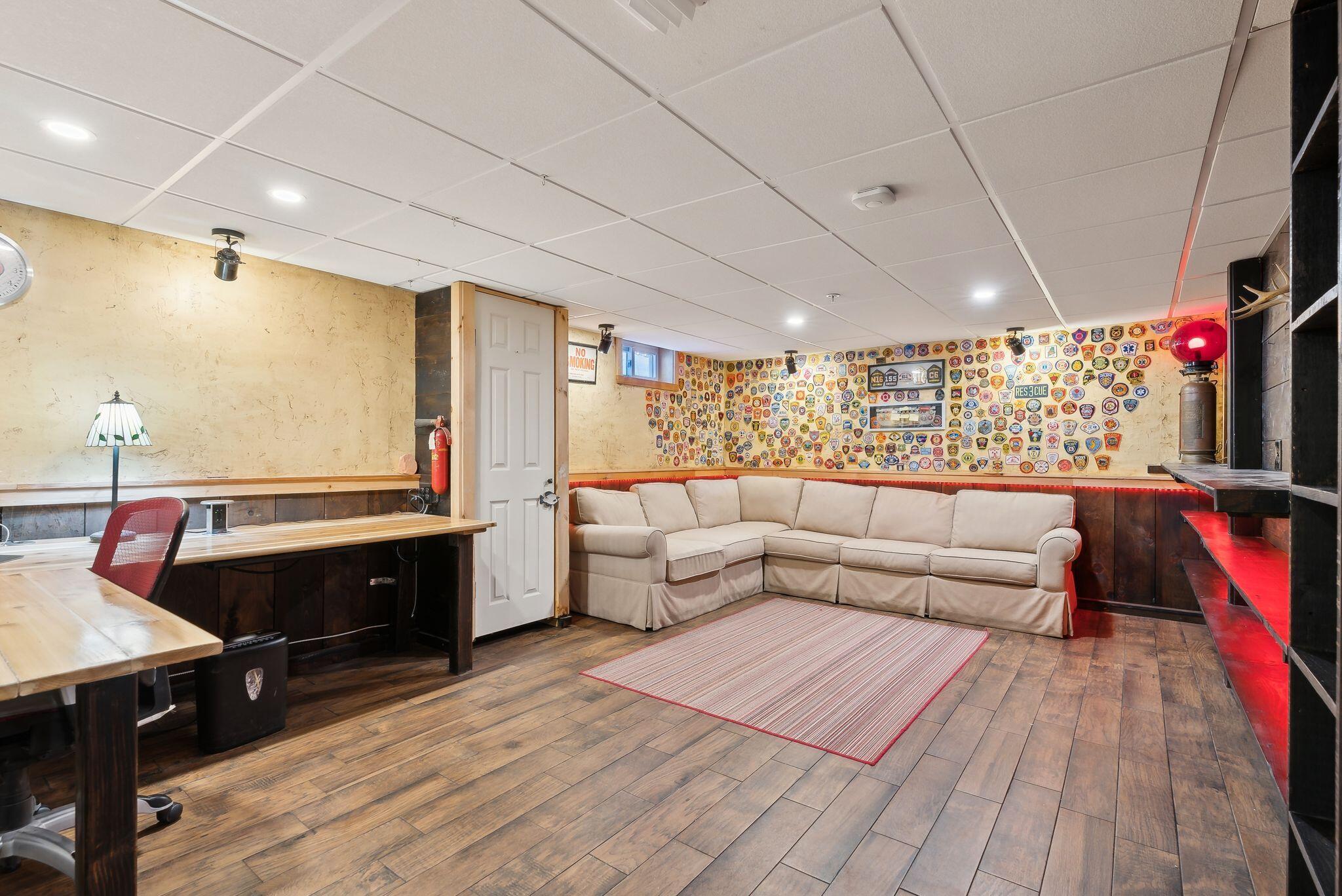 238 Granny Kent Pond Road Shapleigh, ME 04076 - Photo 27 of 53 basement family room