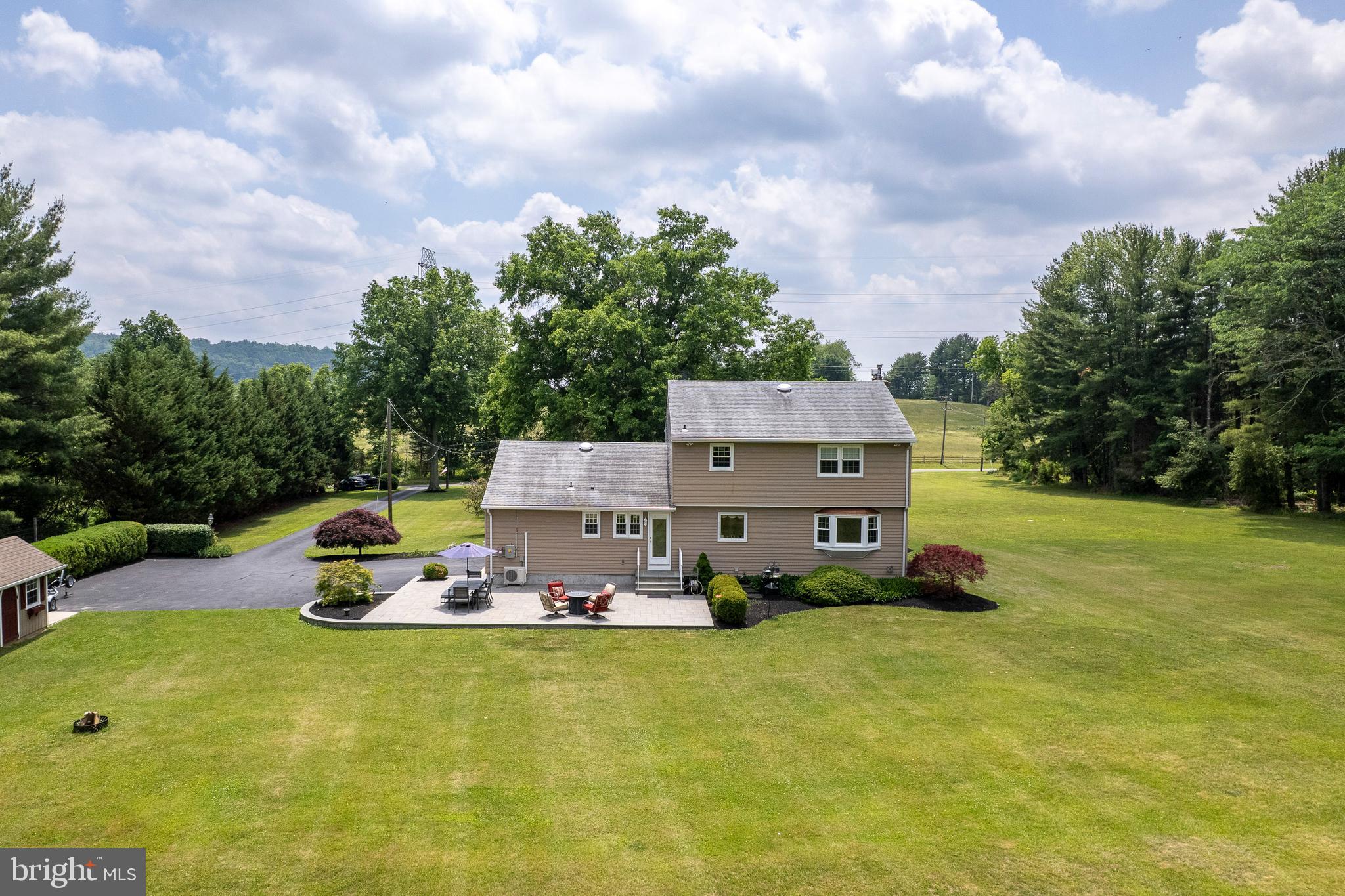 56 Valley Road Lambertville, NJ 08530 - Photo 9 of 49 a front view of a house with garden