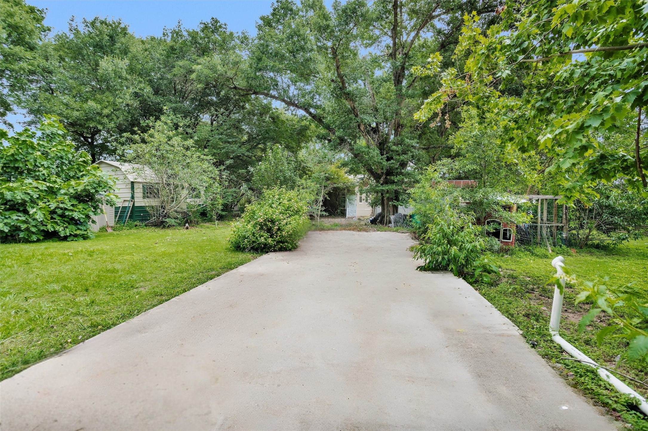 32117 Old Hempstead Road Magnolia, TX 77355 - Photo 24 of 26 15x55 concrete pad ready RV pad or another metal workshop.