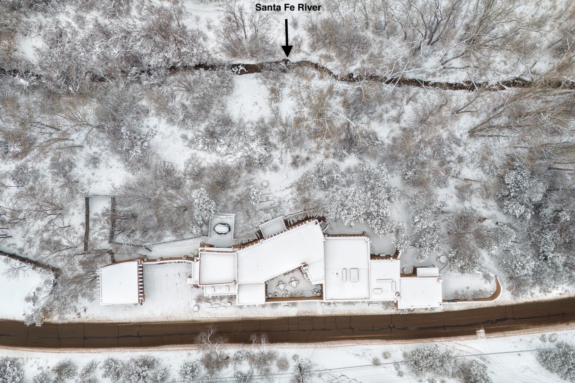 1433 Upper Canyon Road Santa Fe, NM 87501 - Photo 57 of 57 Santa Fe River access