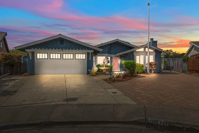 a view of a street from a building