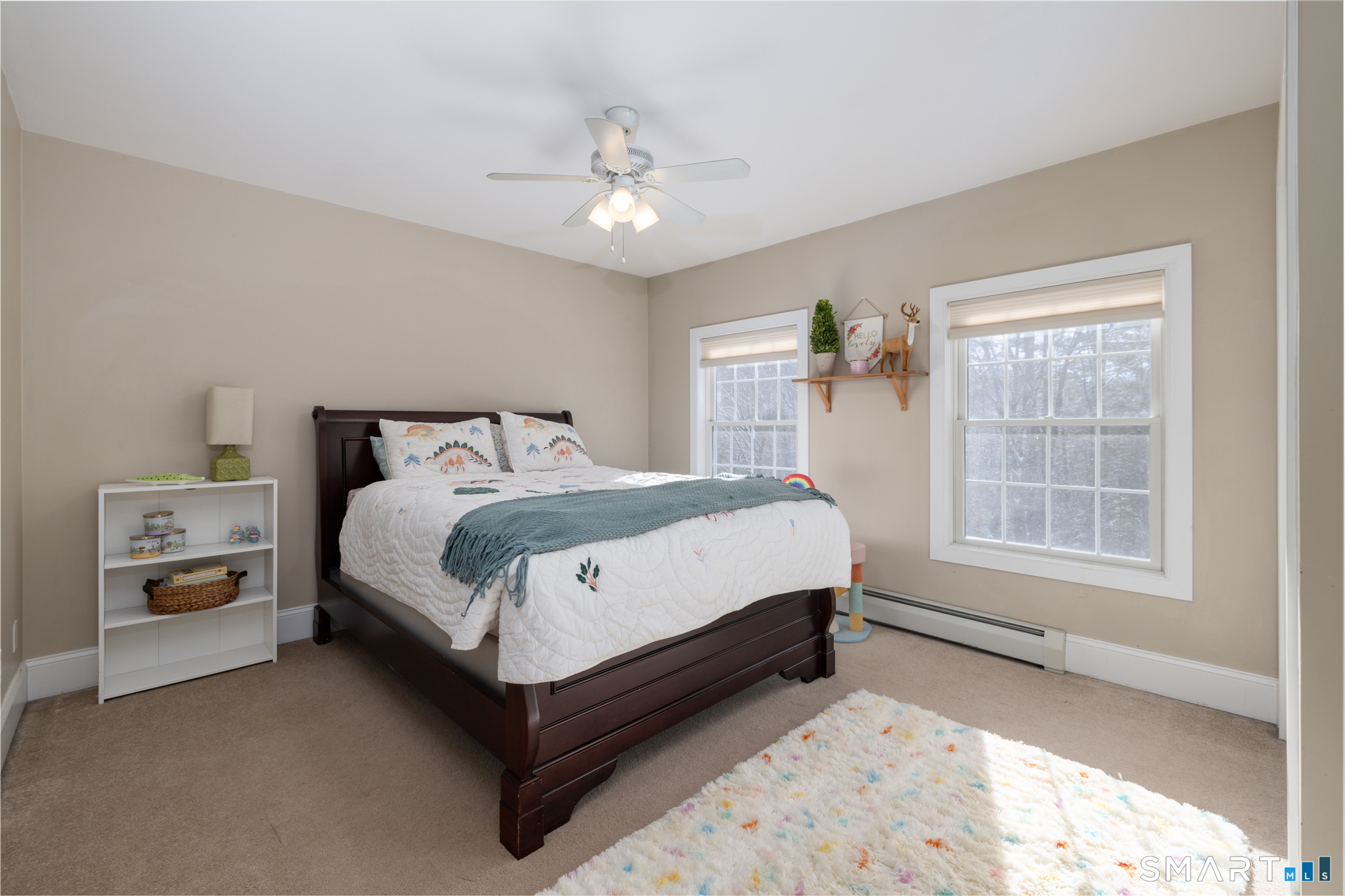 40 Warner Road Barkhamsted, CT 06063 - Photo 21 of 35 a bedroom with a bed and a window