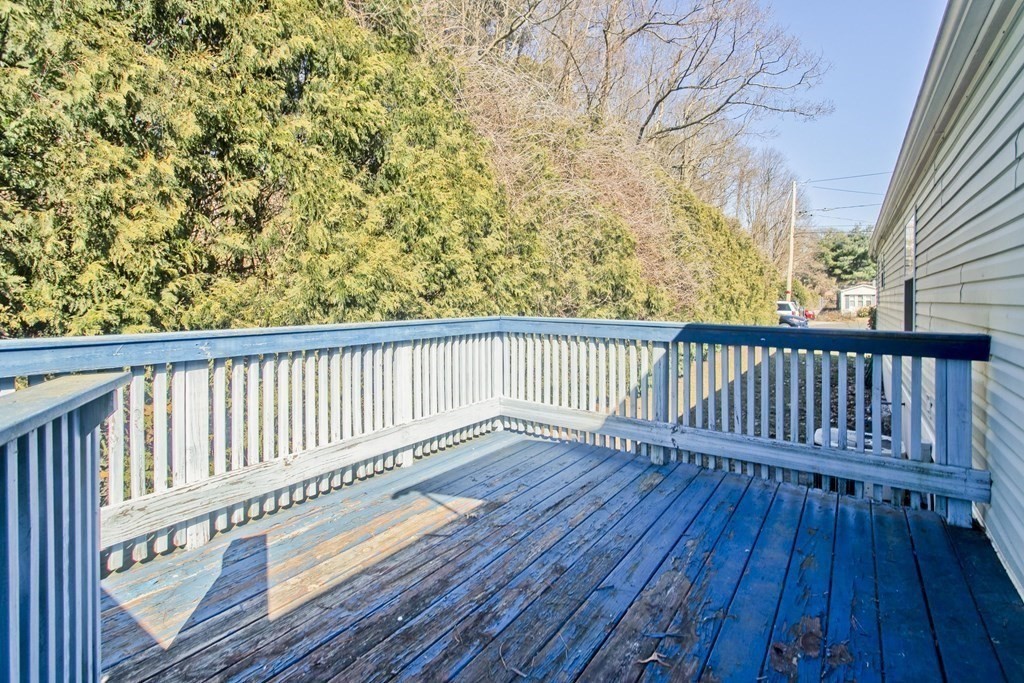 62 Holiday Circle Chicopee, MA 01020 - Photo 14 of 17 a view of wooden balcony with wooden floor