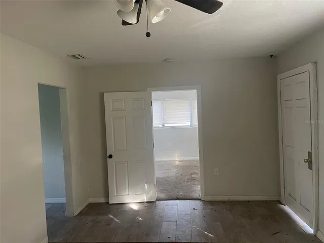 wooden floor in an empty room