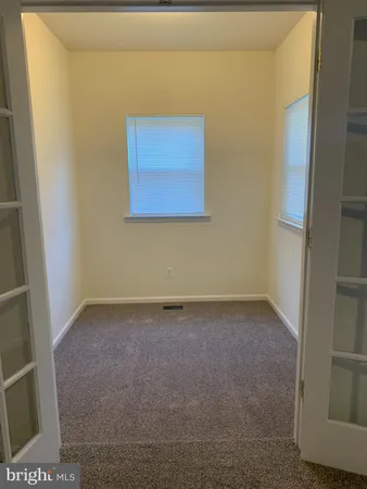a view of empty room