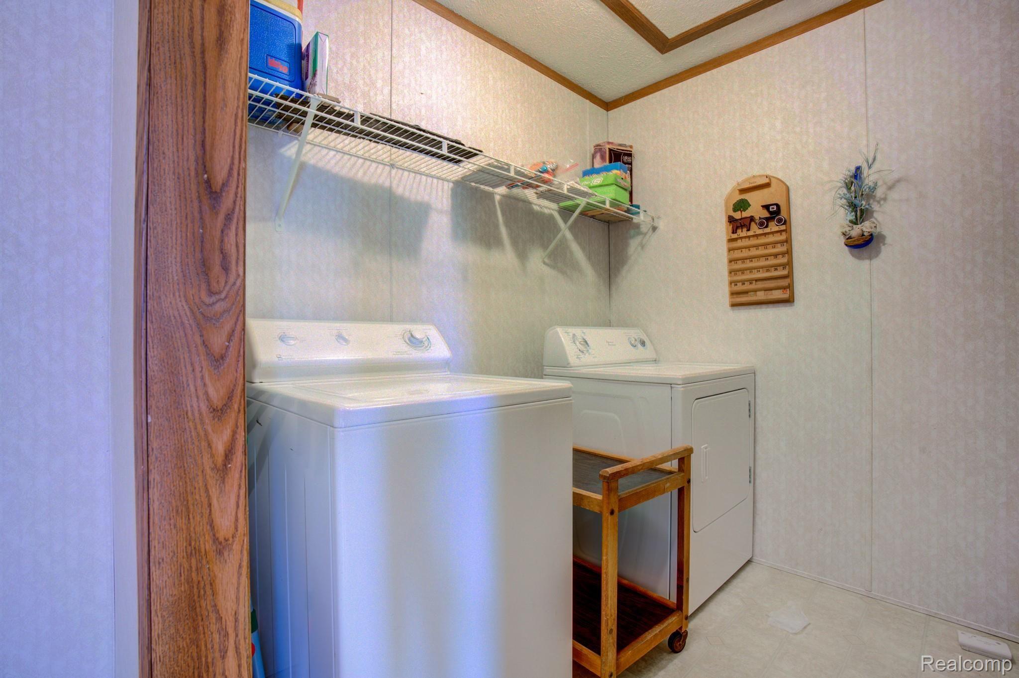 12145 South Bancroft Road Morrice, MI 48857 - Photo 34 of 41 UTILITY ROOM AND WASHER/DRYER IS INCLUDED TOO
