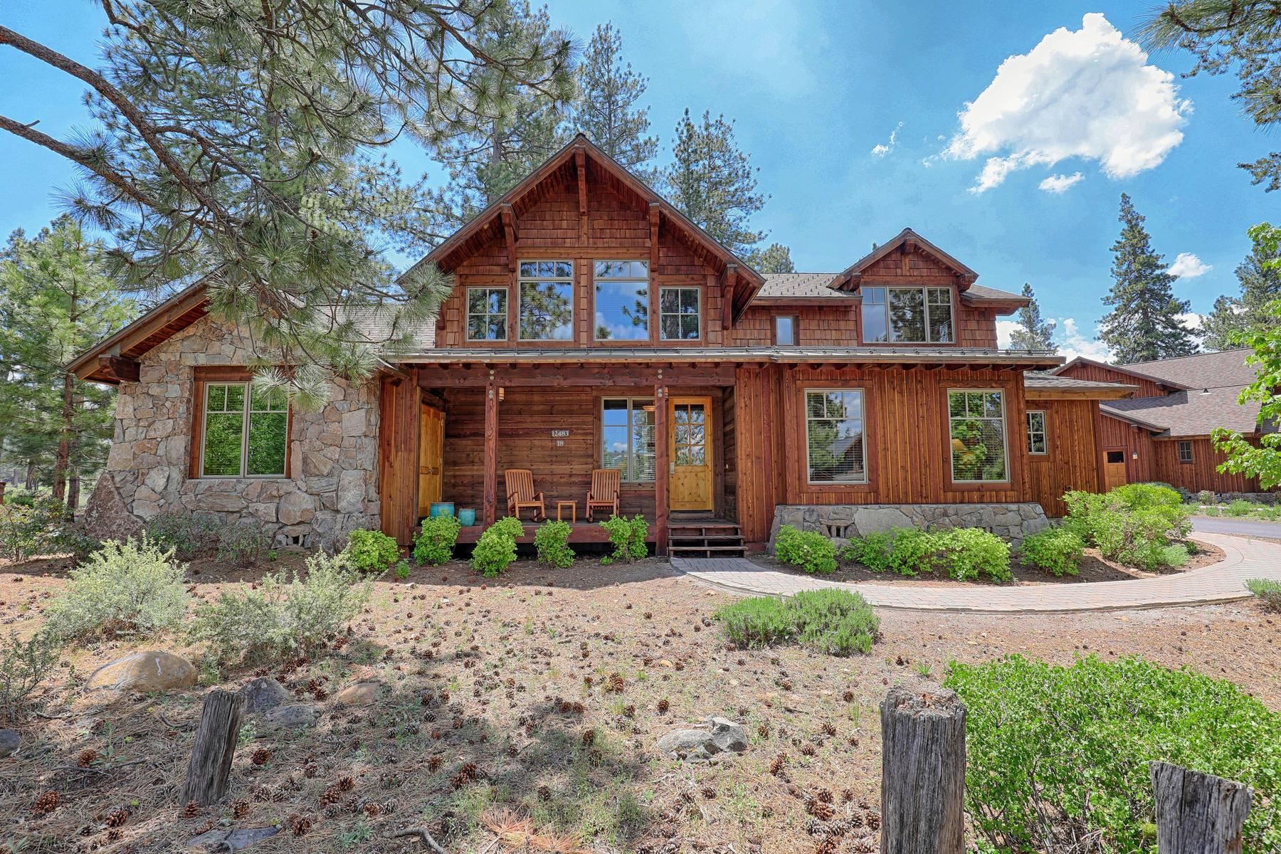 12267 Lookout Loop, Unit F713 Truckee, CA 96161 - Photo 23 of 26 a front view of a house with garden