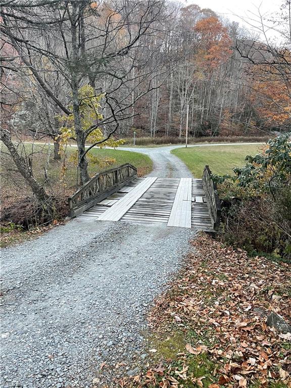 0 Howard's Creek Road Boone, NC 28607 - Photo 2 of 5 Drive into property across bridge