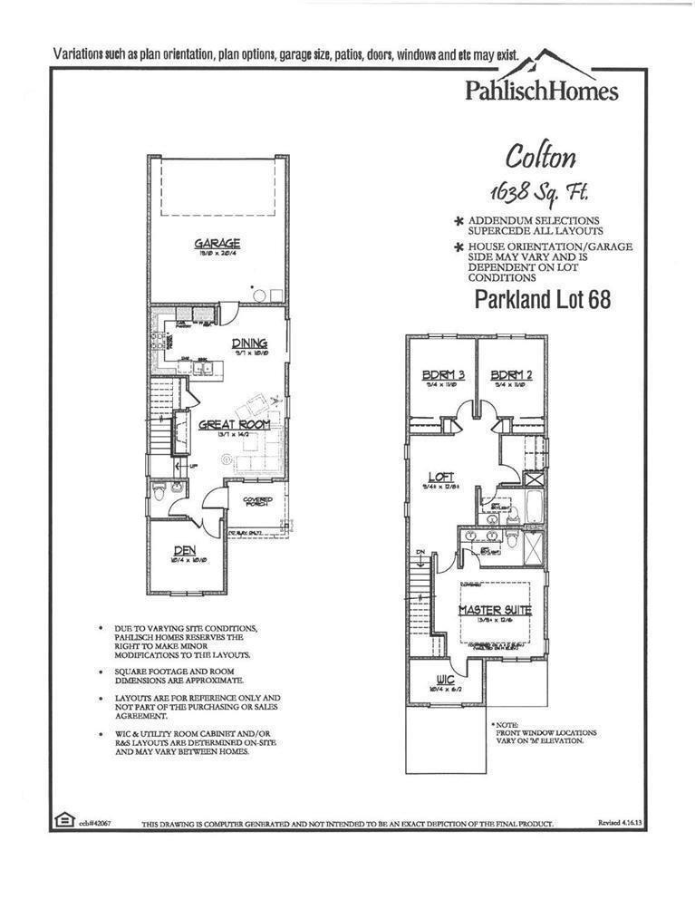 3396 Southwest 28th Street Redmond, OR 97756 - Photo 19 of 19 Floor plan may not be exact. The garage