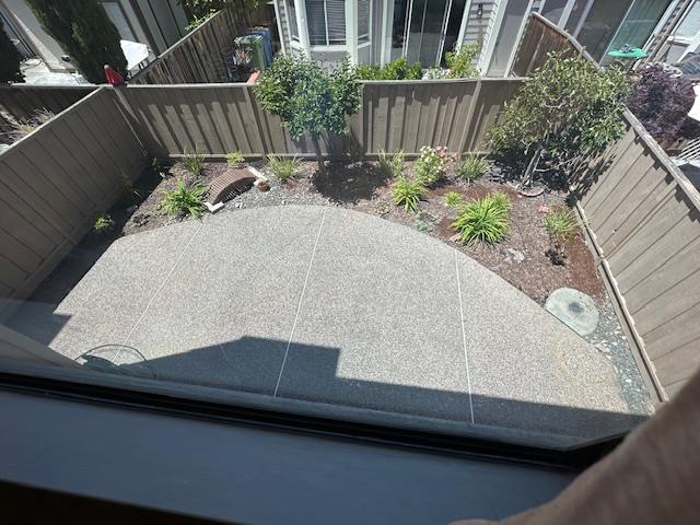 291 Klamath Road Milpitas, CA 95035 - Photo 17 of 20 a view of outdoor sitting area with wooden fence