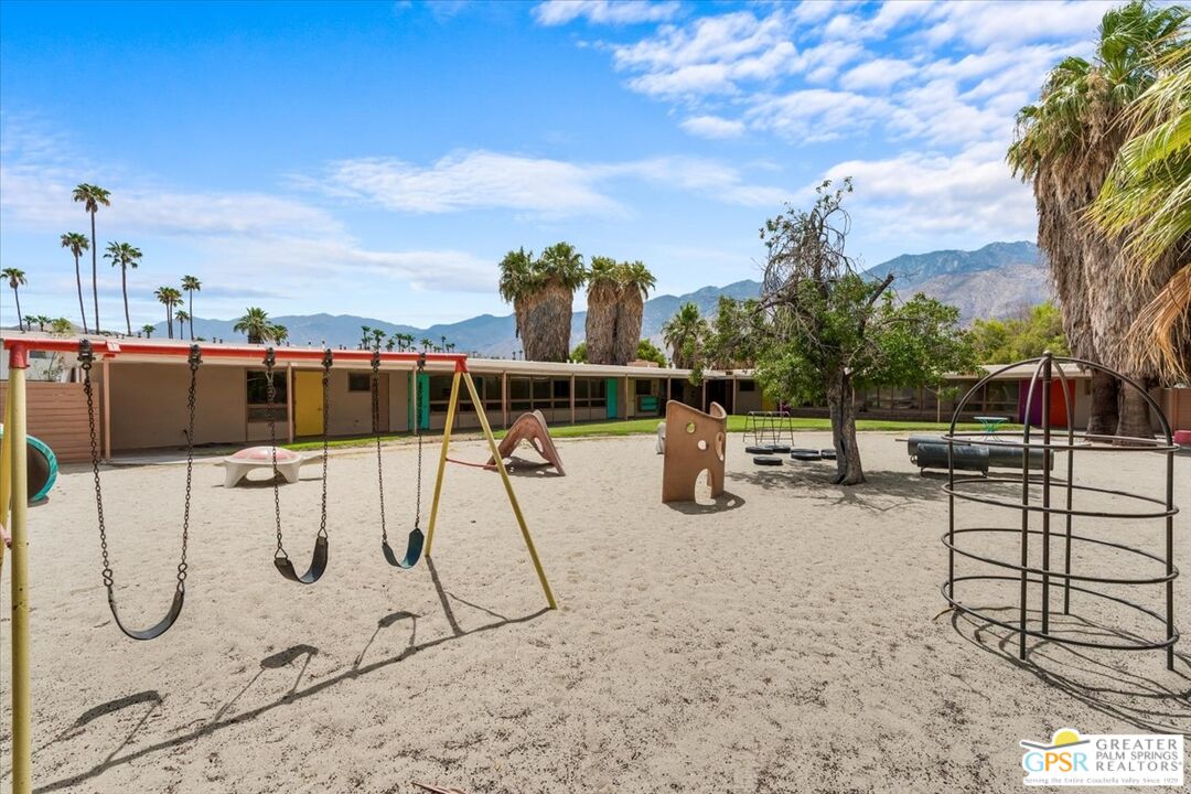 490 South Compdre Road Palm Springs, CA 92262 - Photo 13 of 15 a view of swimming pool with outdoor seating