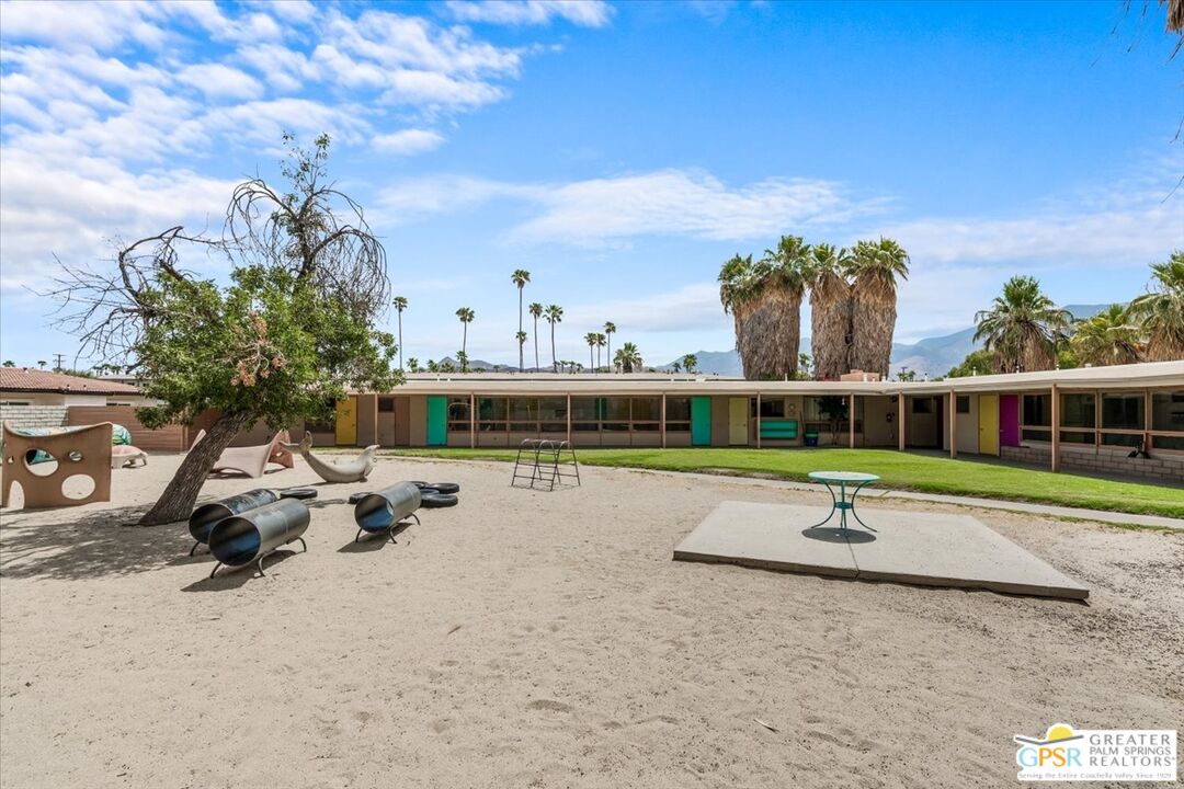 490 South Compdre Road Palm Springs, CA 92262 - Photo 14 of 15 a view of a house with swimming pool