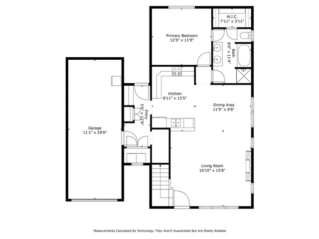 a picture of a bench in front of a wall