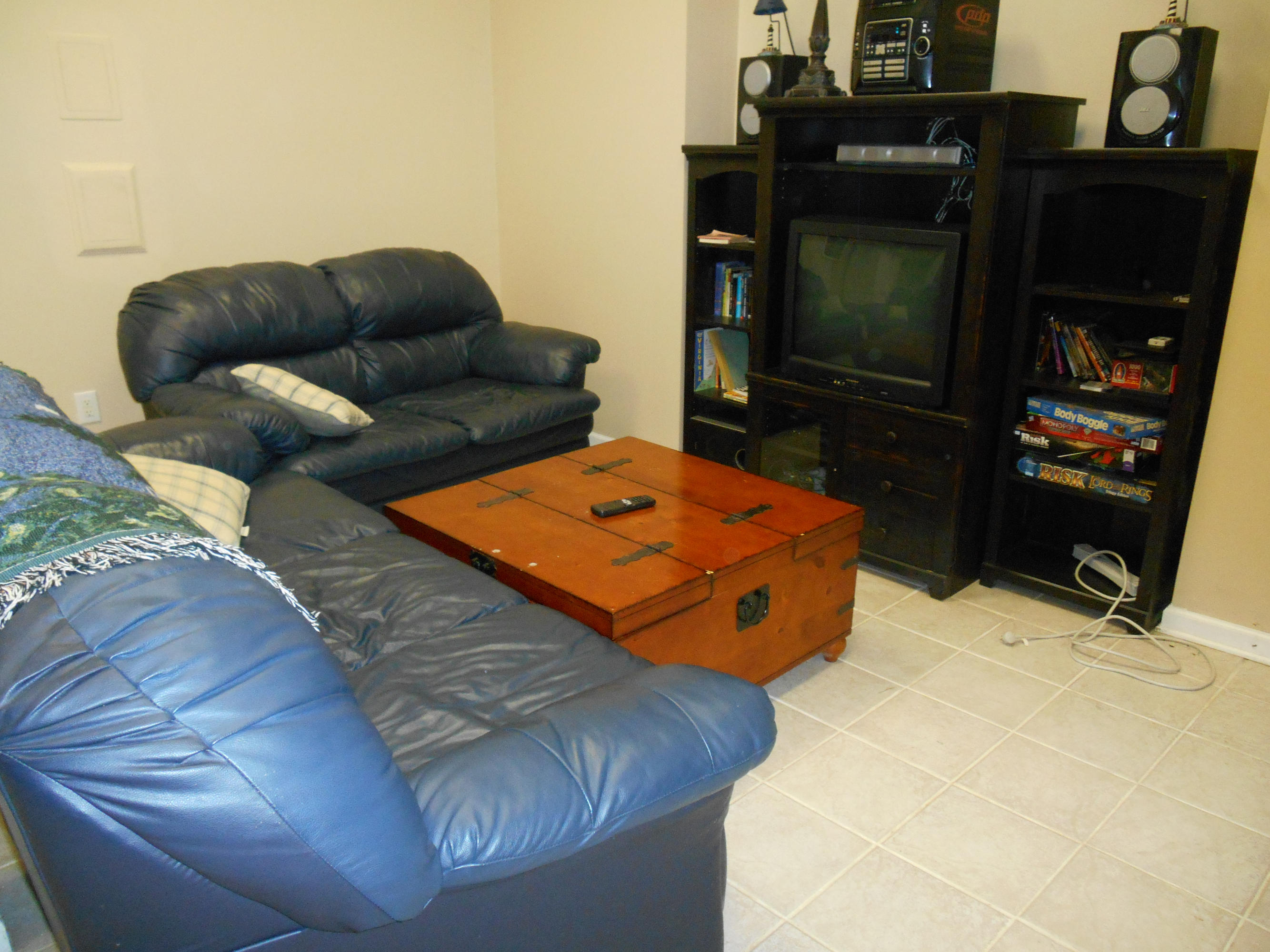 384 Lakeside Road Penhook, VA 24137 - Photo 10 of 24 a living room with furniture and a flat screen tv