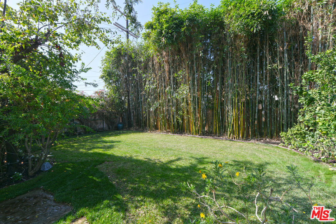1657 South Point View Street Los Angeles, CA 90035 - Photo 44 of 50 a big yard with lots of green space and trees