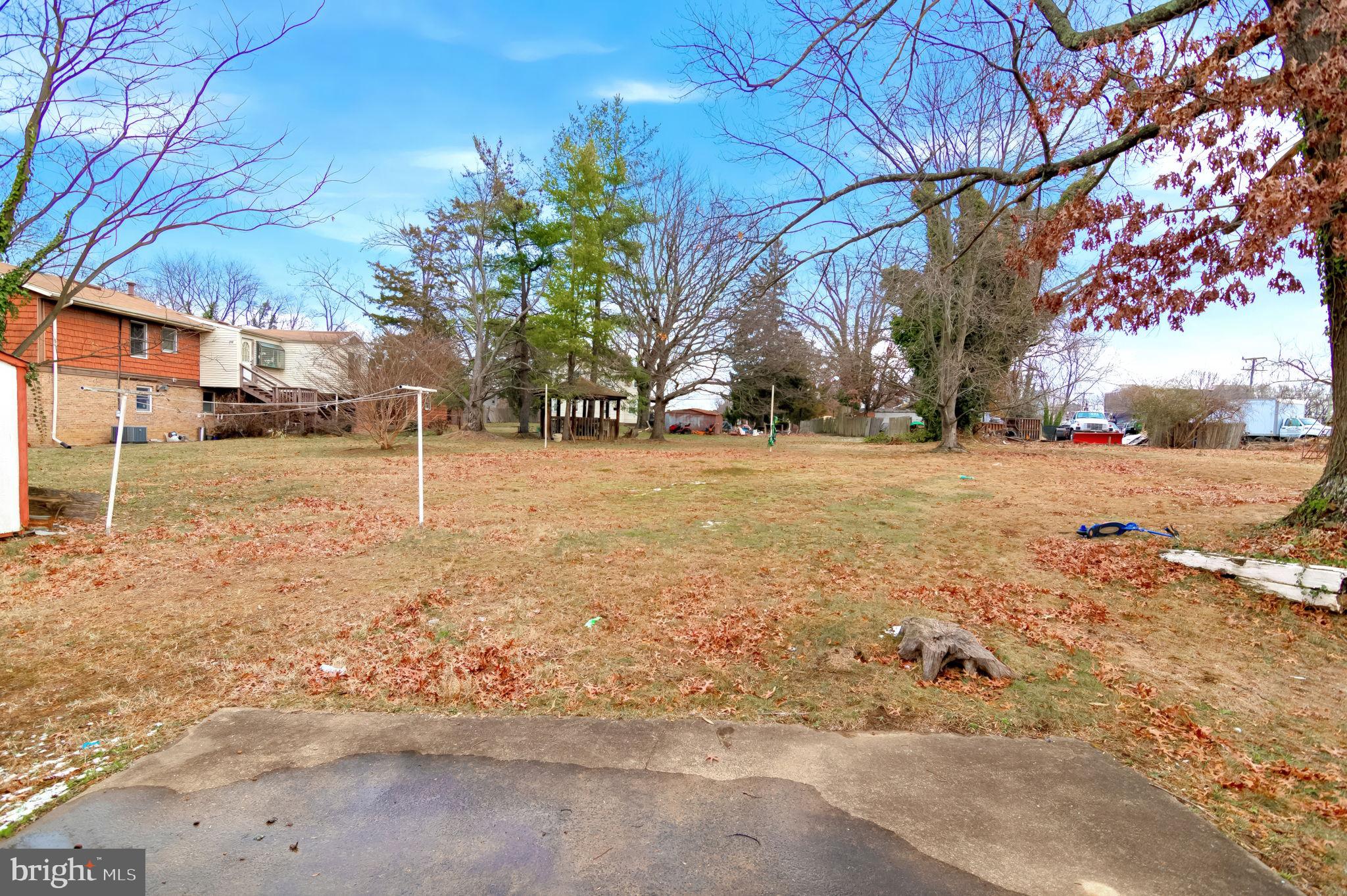 3723 Munson Road Falls Church, VA 22041 - Photo 13 of 30 a backyard of a house with a large tree