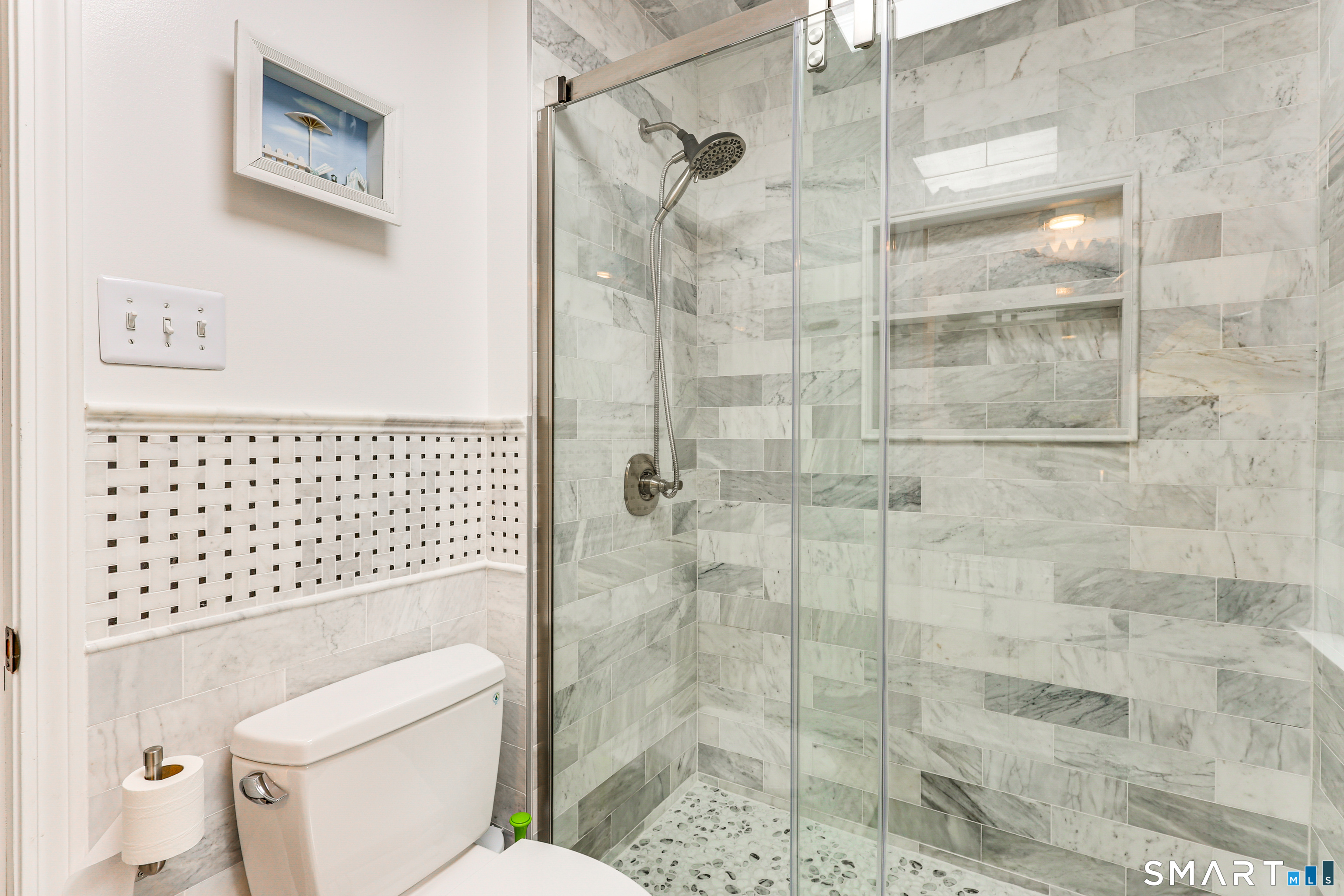11 Stanton Street Waterford, CT 06385 - Photo 6 of 40 a bathroom with a toilet and shower