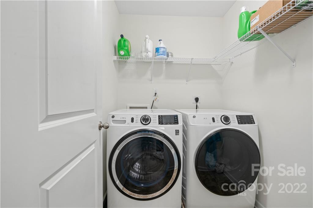 614 Shellbark Drive Concord, NC 28025 - Photo 26 of 30 a utility room with dryer and washer