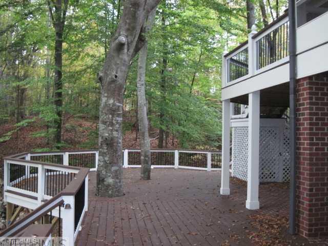 4417 Bent Tree Farm Road Winston-Salem, NC 27106 - Photo 2 of 16 Exterior Back. Rear Deck