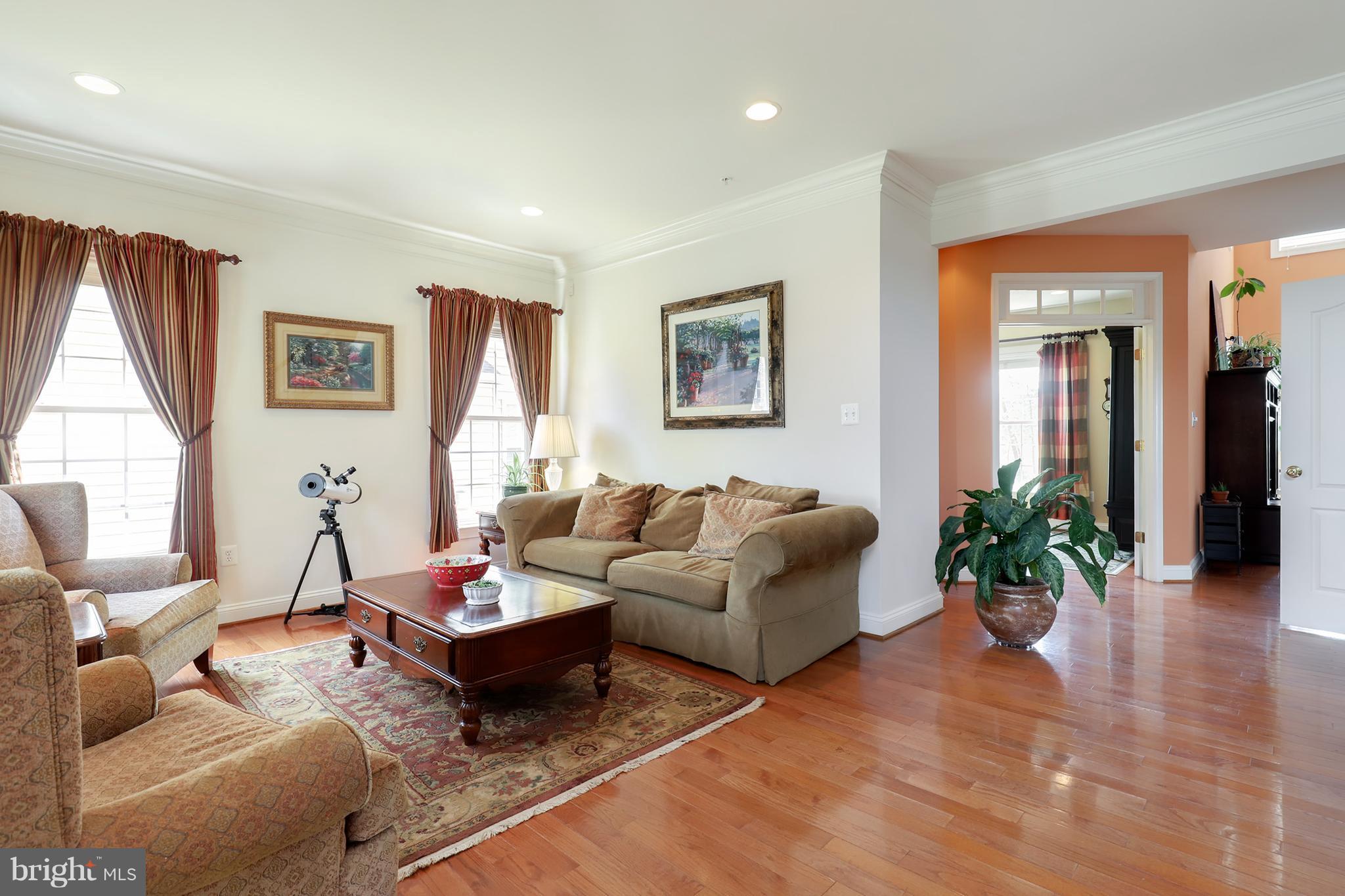 6905 Ironbridge Lane Laurel, MD 20707 - Photo 4 of 30 a living room with furniture potted plant and a window