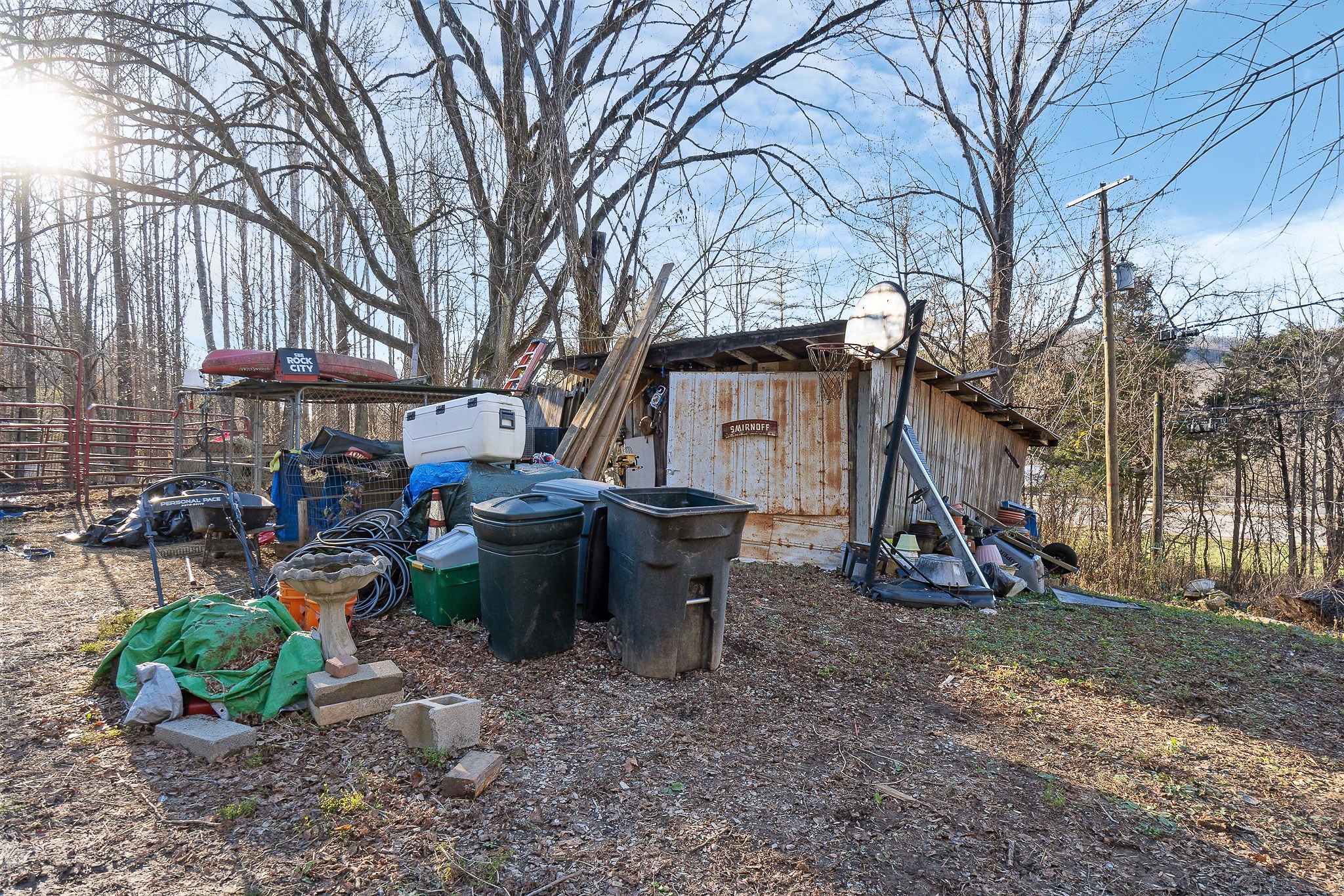 2184 Hyder Mountain Road Cookeville, TN 38506 - Photo 28 of 33 a view of a patio with table and chairs and potted plants