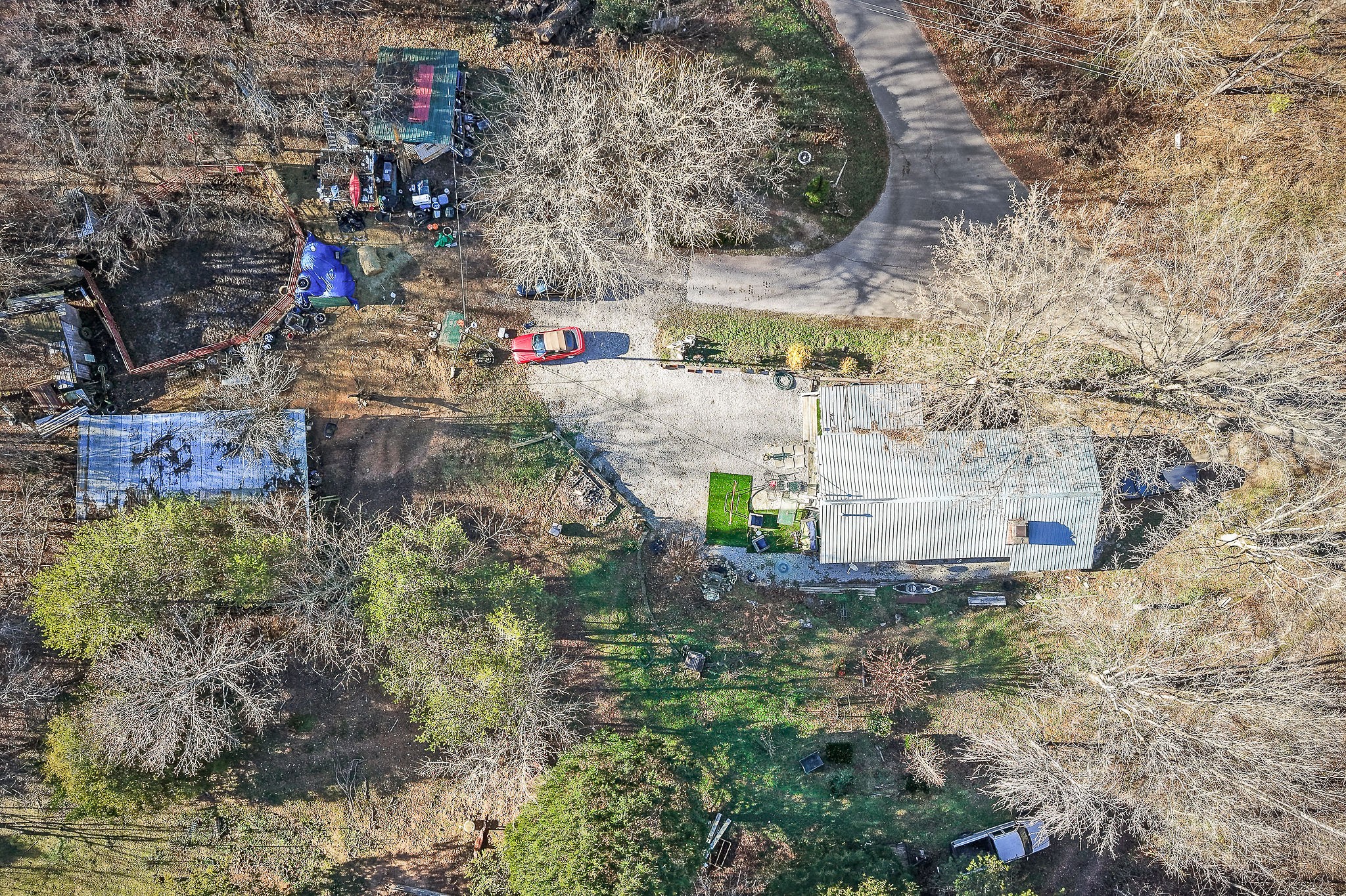 2184 Hyder Mountain Road Cookeville, TN 38506 - Photo 4 of 33 a bird view of building and trees