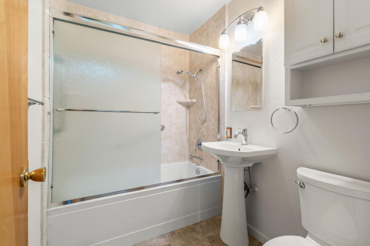 25 Hill Street Oak View, CA 93022 - Photo 10 of 16 a bathroom with a sink toilet and shower