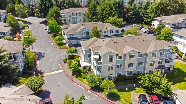 an aerial view of multiple houses