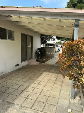 a view of parking garage