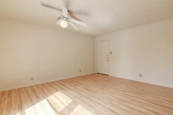 wooden floor in a room