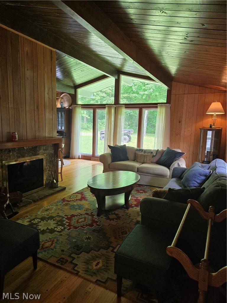 15610 Claridon Troy Road Burton, OH 44021 - Photo 12 of 22 Looking from the living room toward the front of the home
