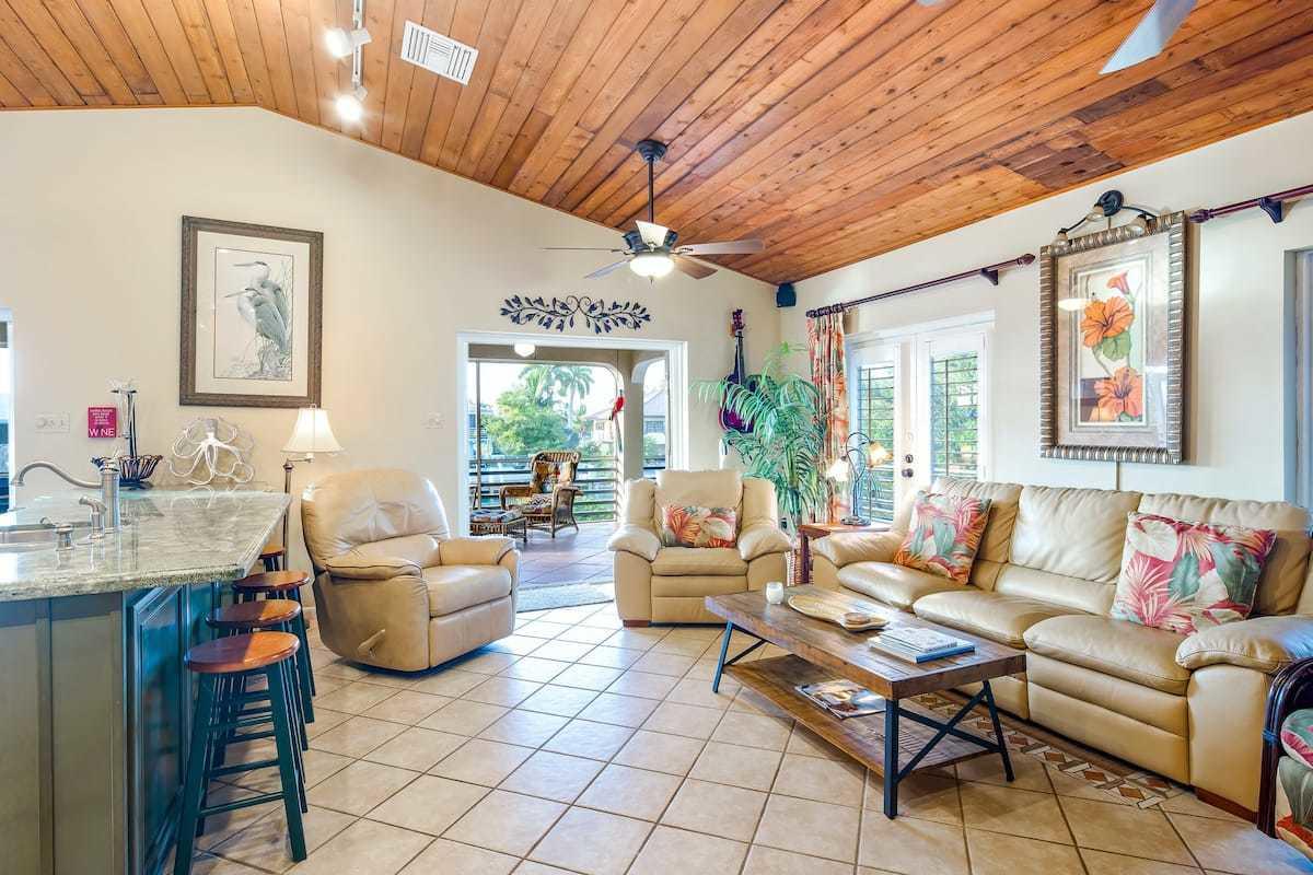 1495 Copa D Oro Marathon, FL 33050 - Photo 8 of 41 a living room with furniture and a large window
